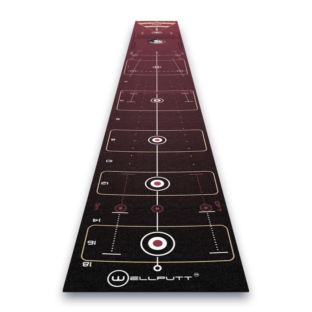 ★新品★WELLPUTT 4m BLACK／NEW DESIGN EDITION Putting training mat golf indoor - 4m Classic | Wellputt